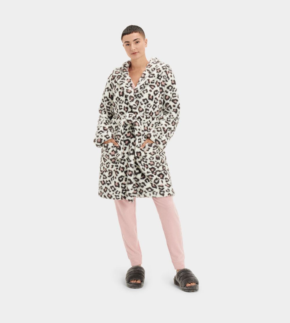 Ugg Aarti - Womens Robes - Leopard - NZ (5042CGHLT)